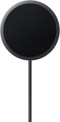 Samsung Galaxy Magnet Wireless Charger Cordless Super Fast Charging Powerful Design Built-in Magnets No-Slip Surface Dark Gray
