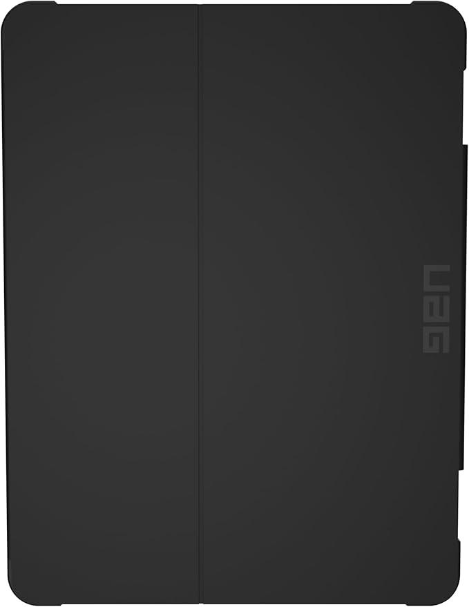 URBAN ARMOR GEAR UAG Designed for iPad 10.2 Case iPad 9th Generation 2021 iPad 8th Generation 2020 Black/Ice Rugged Clear Multi-Angle Viewing Folio Stand with Pencil Holder Plyo Protective Cover