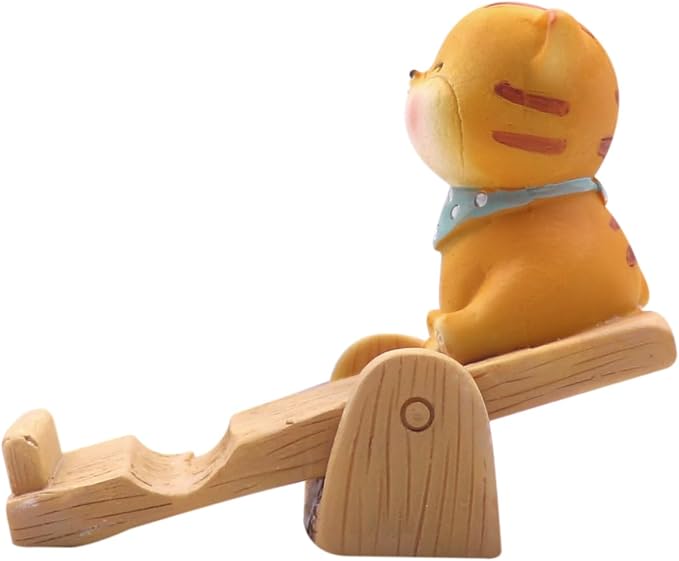 Cat with Seesaw