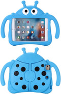 Kids Case for Apple iPad mini 5/4/3/2/1 7.9 inch Only Kids Proof Lightweight EVA Foam Stand Cover for iPad mini Mini 5 (2019) Mini 4 iPad mini 3rd Generation Mini 2 Tablet - Ladybug Blue