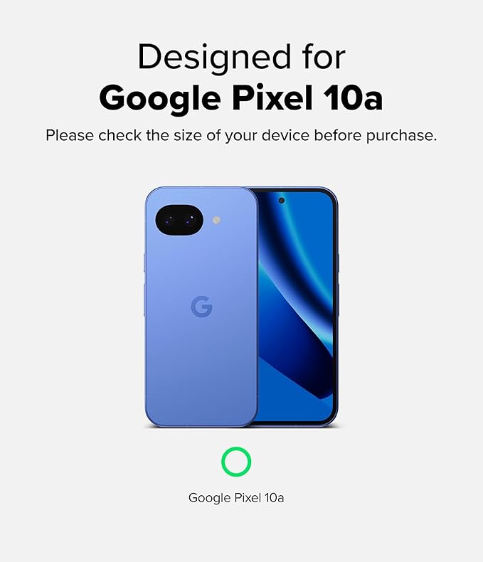 Ringke Tempered Glass for Google Pixel 10a Screen Protector [Super Easy to Install] Case Friendly Shatterproof Premium 9H Hardness - 2 Pack