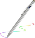 Active Stylus Digital Pen with Ultra Fine Tip Stylus for iPad iPhone Samsung Tablets Compatible with Apple PenStylus Pen for iPad Pro Grey