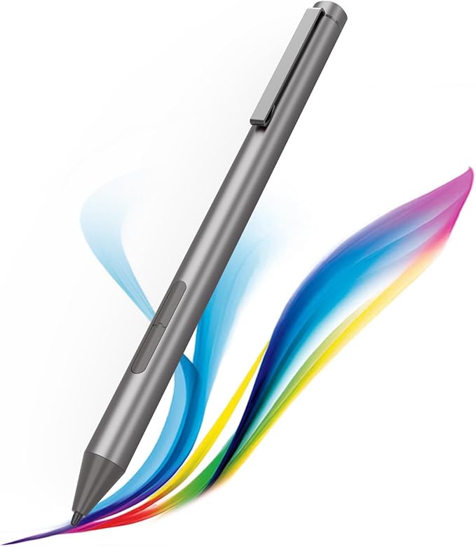 Windows Stylus Pen for Microsoft SurfaceHPDelletc.-3000hrs Battery Life-Pressure SensitivePalm RejectionEraser&ampRight Click Button-Compatible ONLY with MPP 1.512.02.6-Pls Check Your Laptop M