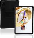 Compatible with Lenovo Chromebook Duet 11 (11M889)/EDU G2/GEN9 2024 Tablet Case Full Coverage Ultra Slim Silicone Shockproof Lightweight Cover Case (Black)