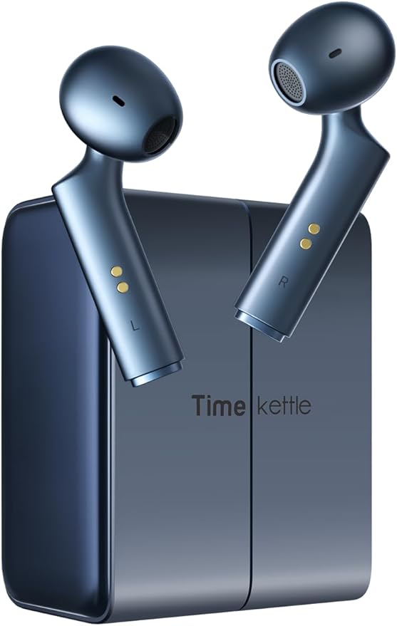 Timekettle W4 Translation Earbudsfor Global Business &amp RelationshipsBone-Voiceprint Sensor for Clear Voice in Noise AI Auto-CorrectionProtected Privacy with GDPRInstant Setup via iOS/Android