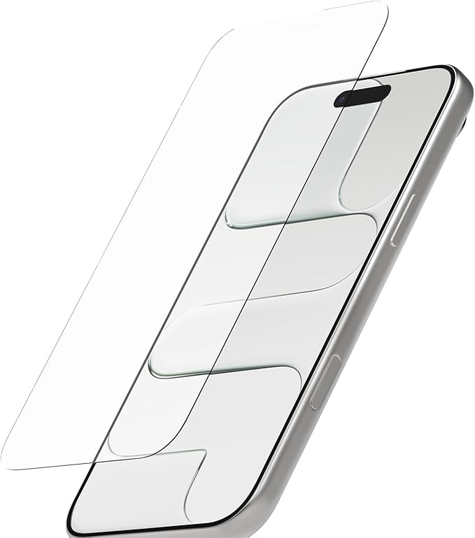 ITSKINS HYBRID // GLASS Cell Phone Screen Protector with Eco-Friendly Alignment Tool Tempered Glass Screen Protector Easy Installation Scratch Resistant and Bubble Free - iPhone 17 Air