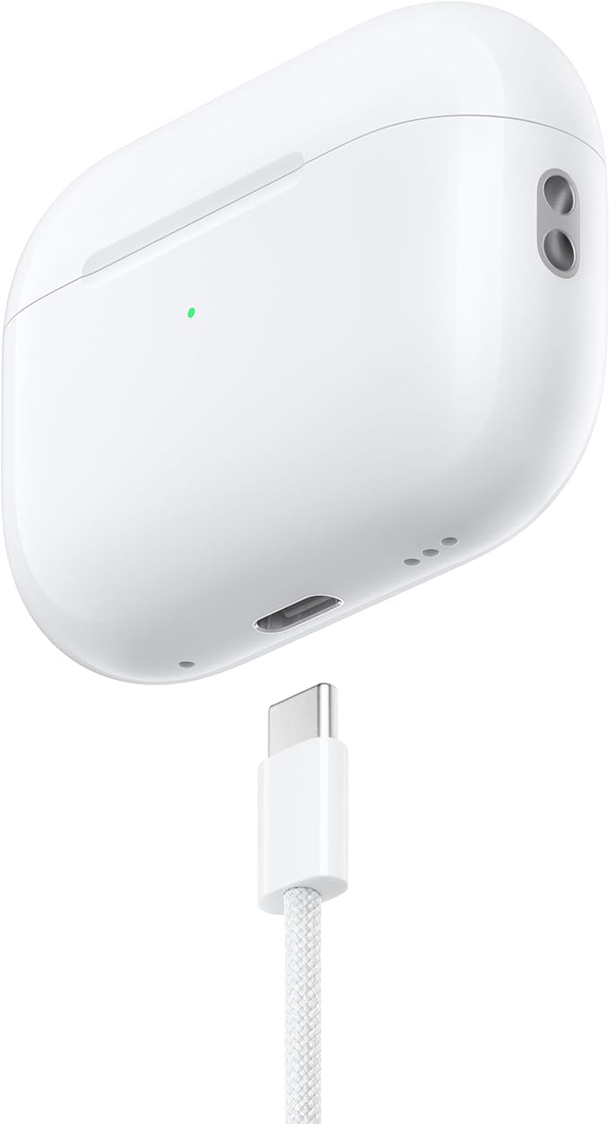 Apple AirPods Pro (2nd generation) with MagSafe Charging Case (USB-C) (Renewed)