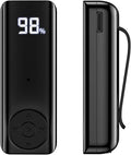 Bluetooth 5.2 Adaptor for Wireless Headphones 60H Battery Life Bluetooth Receiver with LED Digital Display &amp Noise Cancelling Mic Wireless Audio Receiver for Speakers Car/Home Stereo