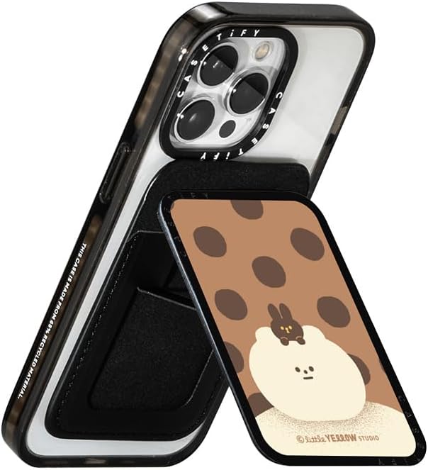 CASETiFY Snappy Card Holder Stand Compatible with Magsafe - Bubble Tea