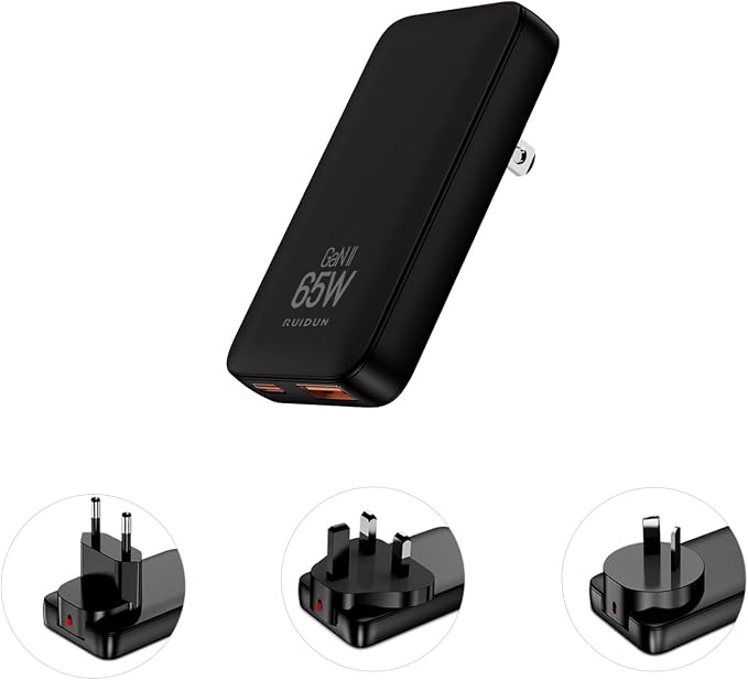 Black with adapters