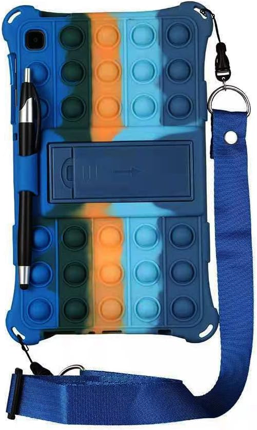 Colorful blue
