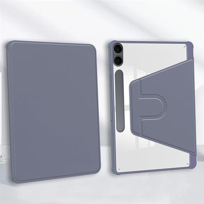for Samsung Galaxy Tab S11 Ultra Case 14.6 inchAuto Wake/SleepMulti-Viewing AnglesSlim Light Shell CoverPU Leather+PCCompatible with Samsung Galaxy Tab S11 UltraPurple