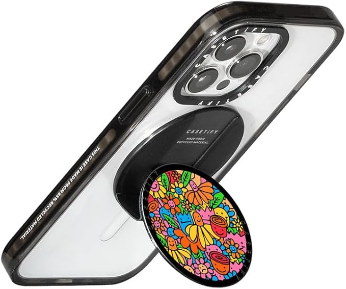 CASETiFY Snappy Grip Stand Compatible with Magsafe - Floral