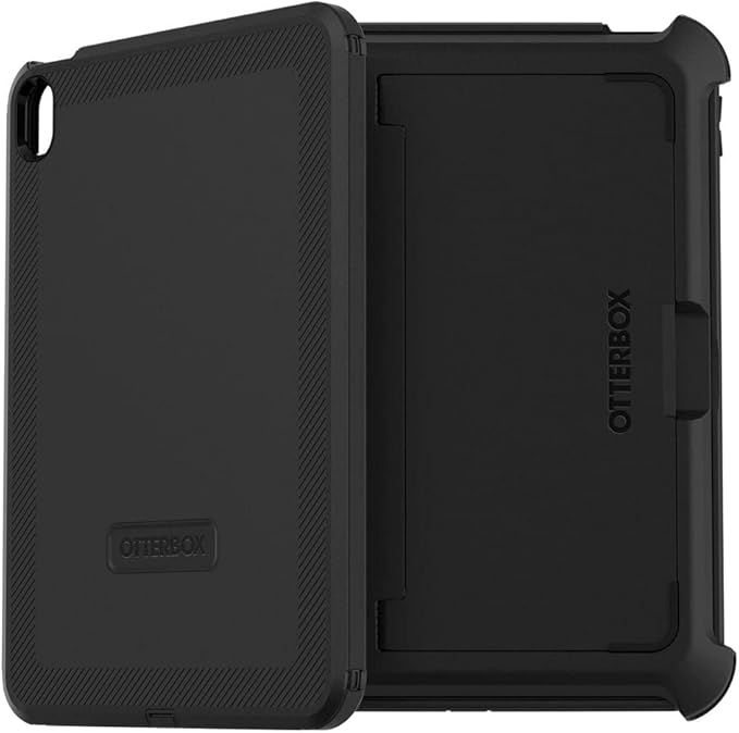 OtterBox Defender Series Case for iPad (A16) &amp iPad 10th Gen - Black (Non-Retail Packaging)
