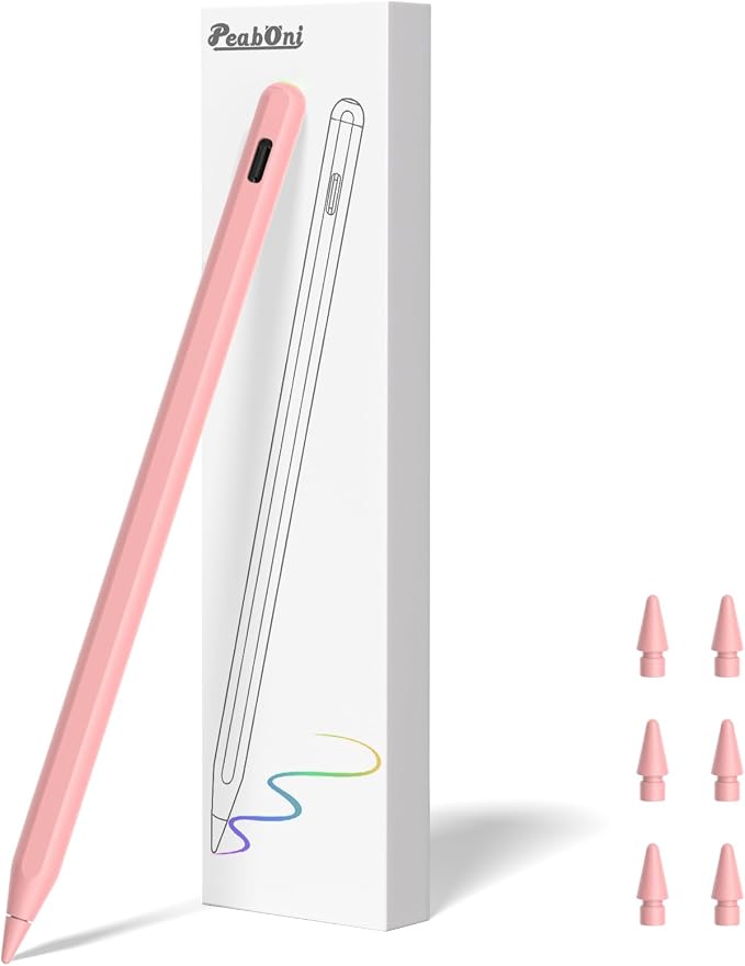 Pink+6pcs Replacement Nibs