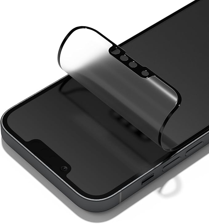 RhinoShield Matte Impact Screen Protector Pro Compatible with iPhone 17e / 16e / 14/13 Pro / 13 | Superior Impact Protection Scratch Resistance Blue Light Resistant Installation Tool Included