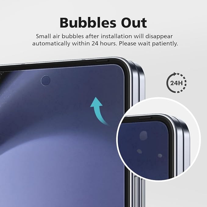 4 Pack Privacy Screen Protector Compatible with Samsung Galaxy Z TriFold [Front Screen Only] Ultra Thin 9H Glass Coated PET Hybrid Film [27° Anti-Spy] [Unbreakble] Scratch Resistant Case Friendly Ea