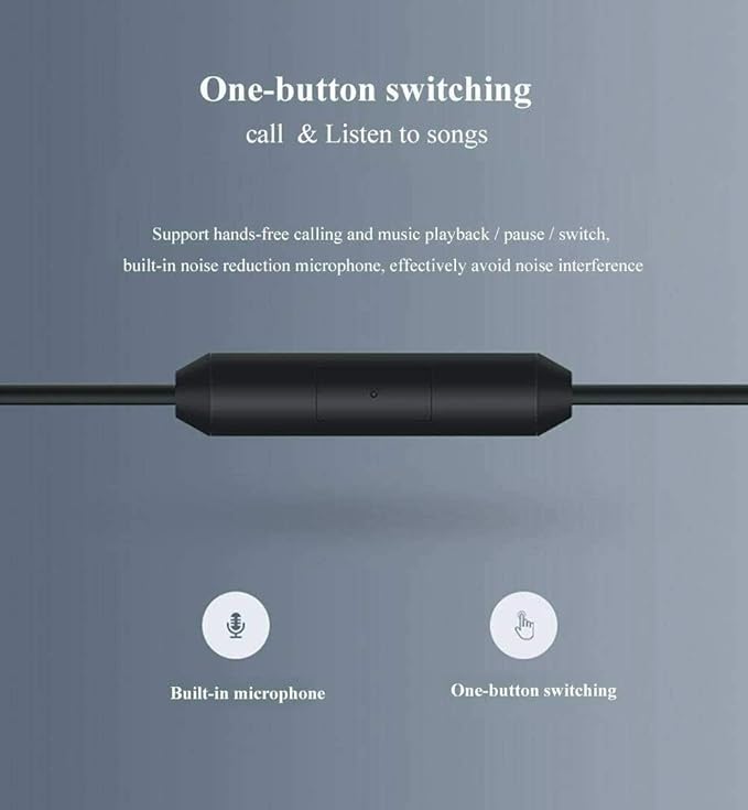 PHILIPS Over The Ear Sport Earbuds with Mic Earphones for Sports Running and Gym