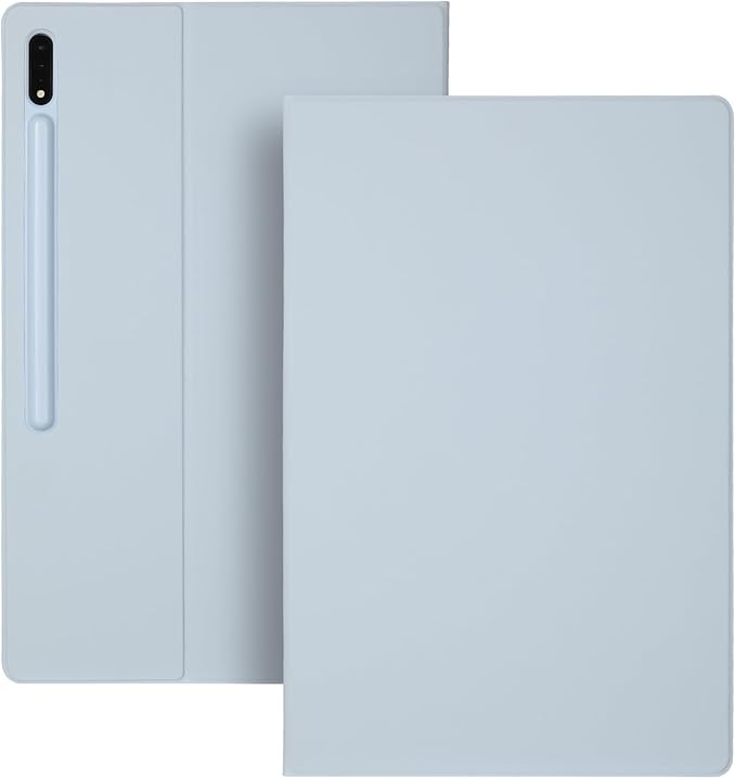 Magnetic Case for Galaxy Tab S8 Ultra 2022 14.6 Inch (SM-X900/X906) with S-Pen Holder Lightweight and Slim Magnetic Stand Case with Auto Sleep/Wake Grey