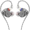 FIIO FH3 HiFi Earphones 3 Drivers (1 Dynamic + 2 Knowles BA) in-Ear Earphones High Resolution Bass Sound High Fidelity for Smartphone/PC/Tablet (Titanium)