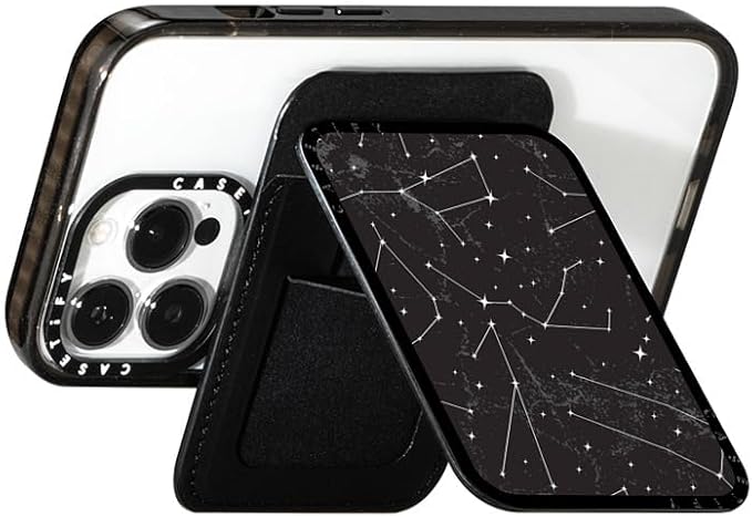CASETiFY Snappy Card Holder Stand Compatible with Magsafe - Constellation