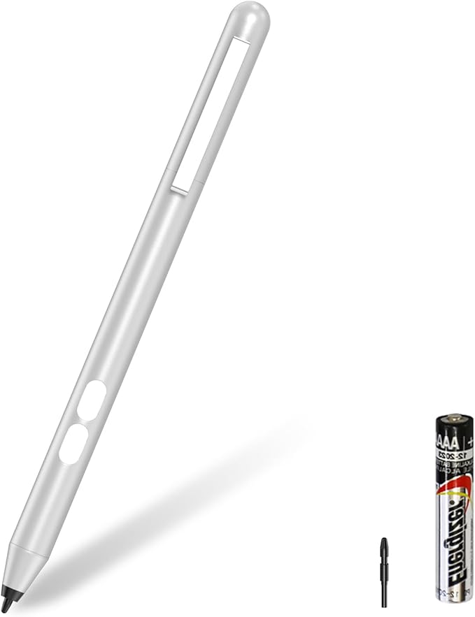 Active Stylus Pen for HP OmniBook Envy x360 Pavilion x360 Spectre x360 2500h Battery Life Rechargeable Touchscreen Pen with Palm Rejection &amp 1024 Pressure Sensitivity for HP Touchscreen Laptops
