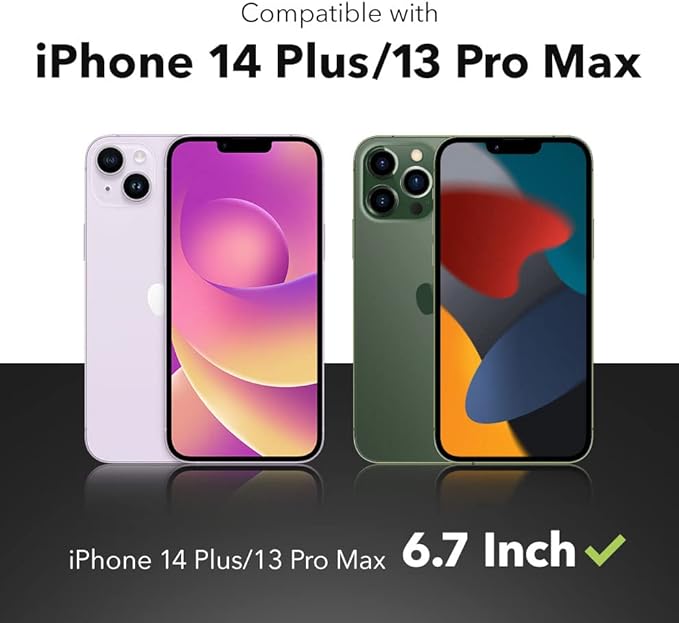 ZAGG XTR2 Screen Protector For iPhone 14 Plus/13 Pro Max - Glass New Anti-reflective Technology Anti-dust installation InvisibleShieldm Ultra Strong Hexiom Impact Technology