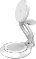 j5create Qi2 3-in-1 Magnetic Foldable Wireless Charging Station (JUPW3415)