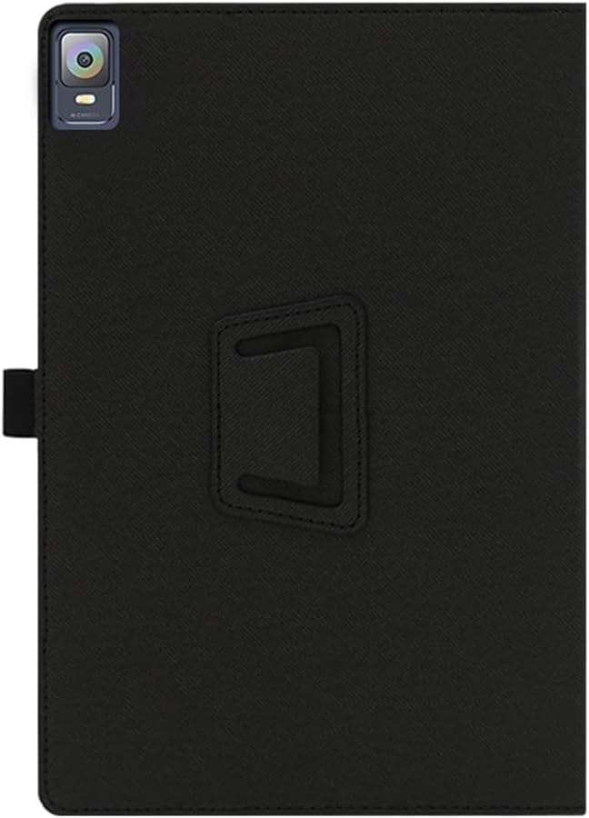 Compatible with XPPen Magic Drawing 12.2-INCH Tablet case Full Coverage Ultra Slim PU Leather Cover Case Folding Stand Cover Protective Tablet Cover with Hand Strap Magnet (Black)