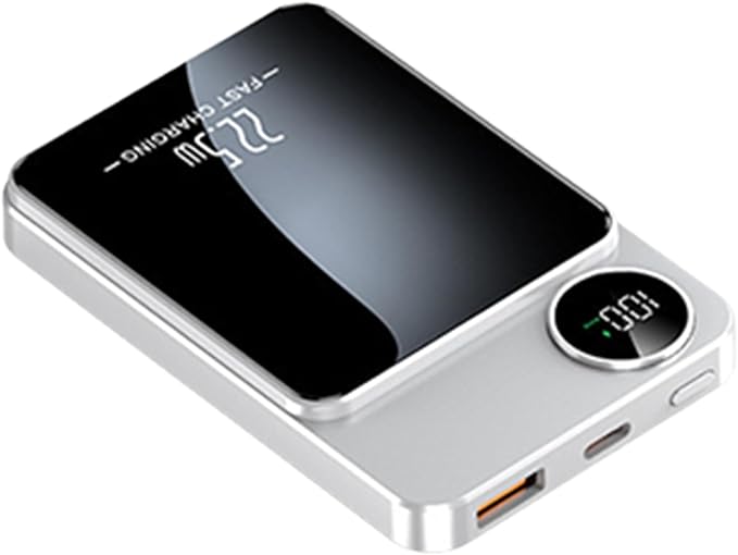 Magnetic Wireless Charger Fast Charging Hub 20000mAh Portable Phone Charger for Mobile Devices with Safety Features Tech Accessory Earphones Tablet Laptop Smart Watch Desk Home Office