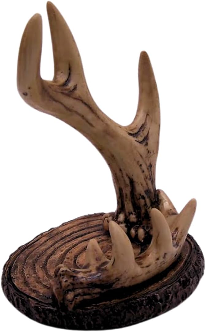 Wowser Deer Antler Cell Phone Stand Cell Phone Holder for Desk Holder for Night Stand
