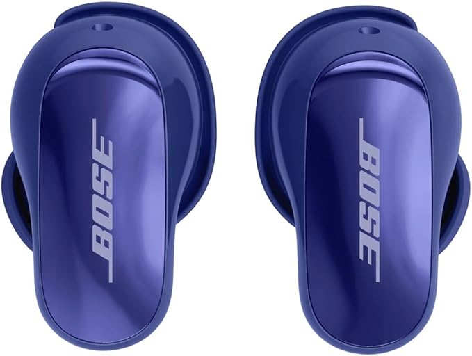 Bose QuietComfort Ultra Earbuds (2nd Gen) - Wireless Noise Cancelling Earbuds with Mic Immersive Audio USB-C Charging Up to 6 Hours Battery IPX4 Rating Midnight Violet - Limited Edition Color