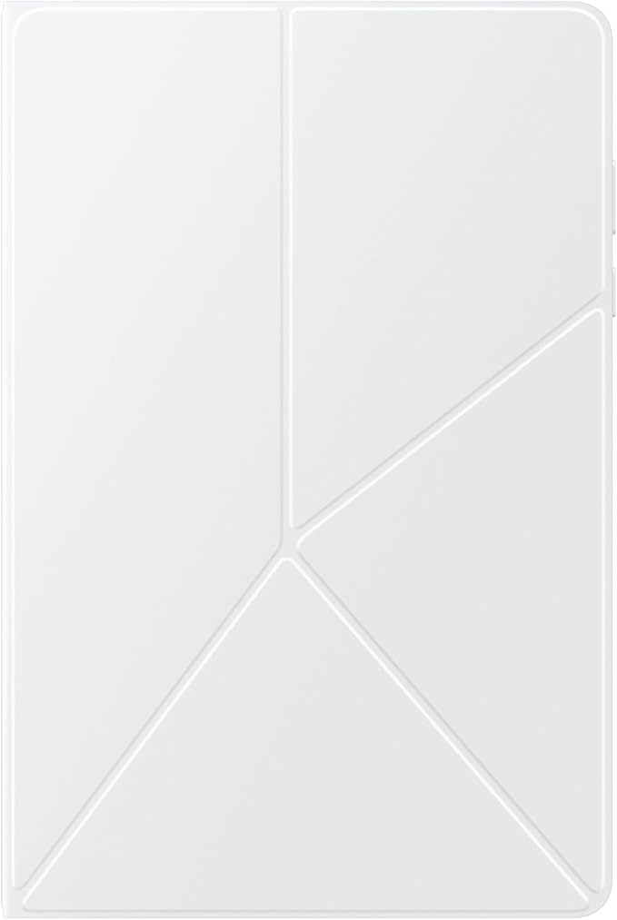 Samsung Galaxy Tab A11+ Book Cover Case Tablet Protector Foldable Stand with Landscape and Portrait Modes Protective Against Bumps and Scratches Auto Screen On/Off US Version White