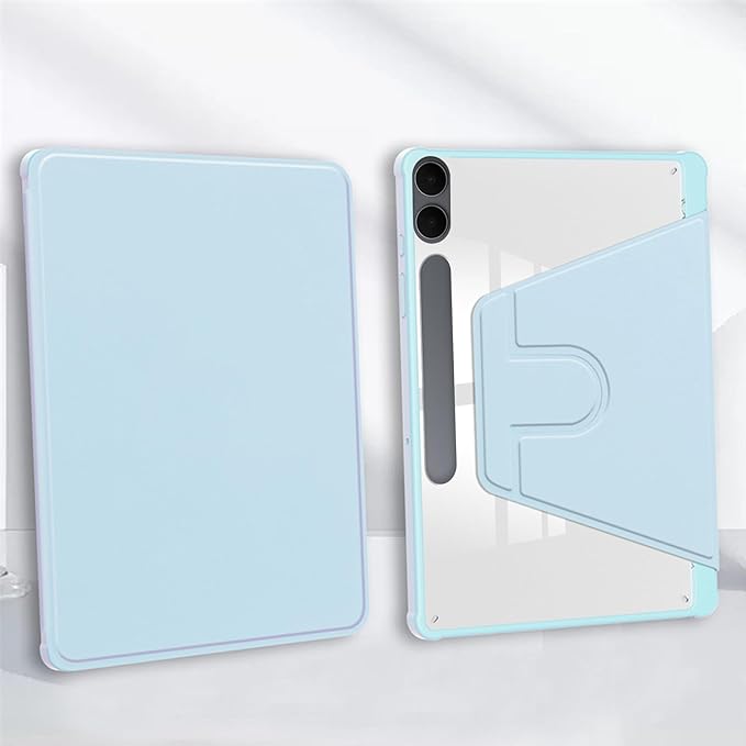 for Samsung Galaxy Tab S11 Ultra Case 14.6 inchAuto Wake/SleepMulti-Viewing AnglesSlim Light Shell CoverPU Leather+PCCompatible with Samsung Galaxy Tab S11 UltraBlue