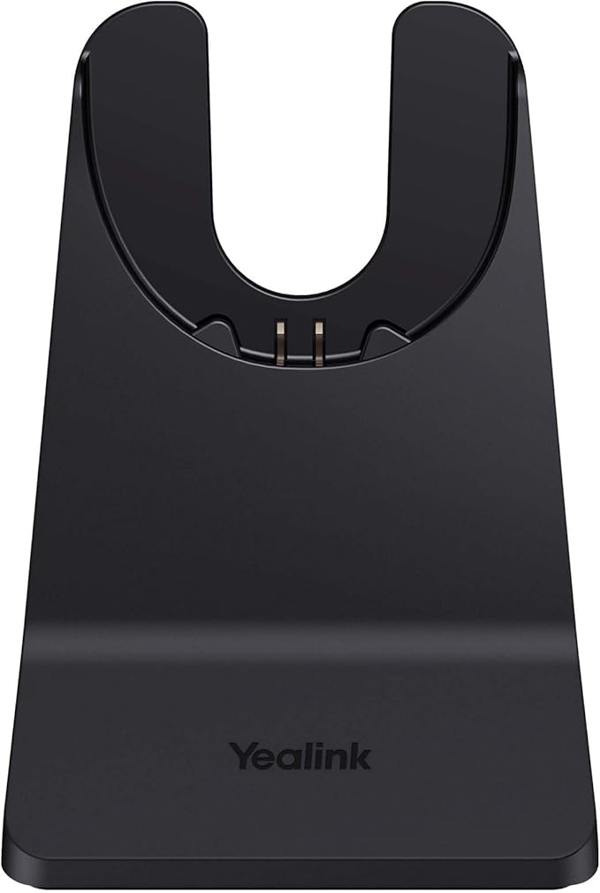 Yealink BH74 Charging Stand for BH74 &amp WH68 Hybrid Bluetooth Wireless Headsets – Fast Charger Dock with 1.2m USB-A Cable Compact Design for Desk Organization For Office &amp Hybrid Work with Cl