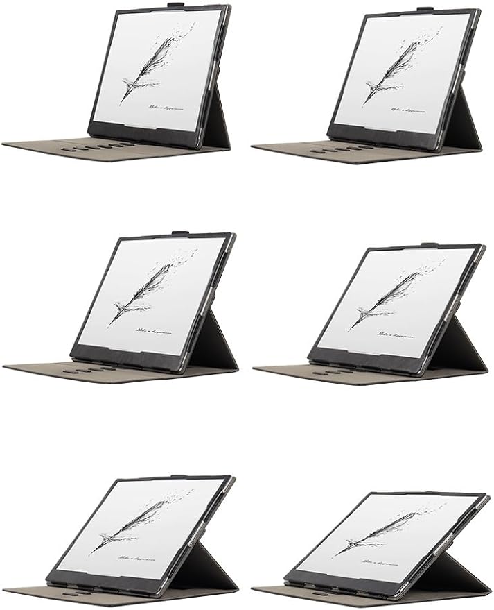 Case Compatible with Fro BOOX Note Max Tablet 13.3inch Tablet Case e-Book Folding Stand Protective Cover with Pencil Holder and Wrist Strap Full Protectio (Note Max/Tab X C/T13C 13.3 2024)