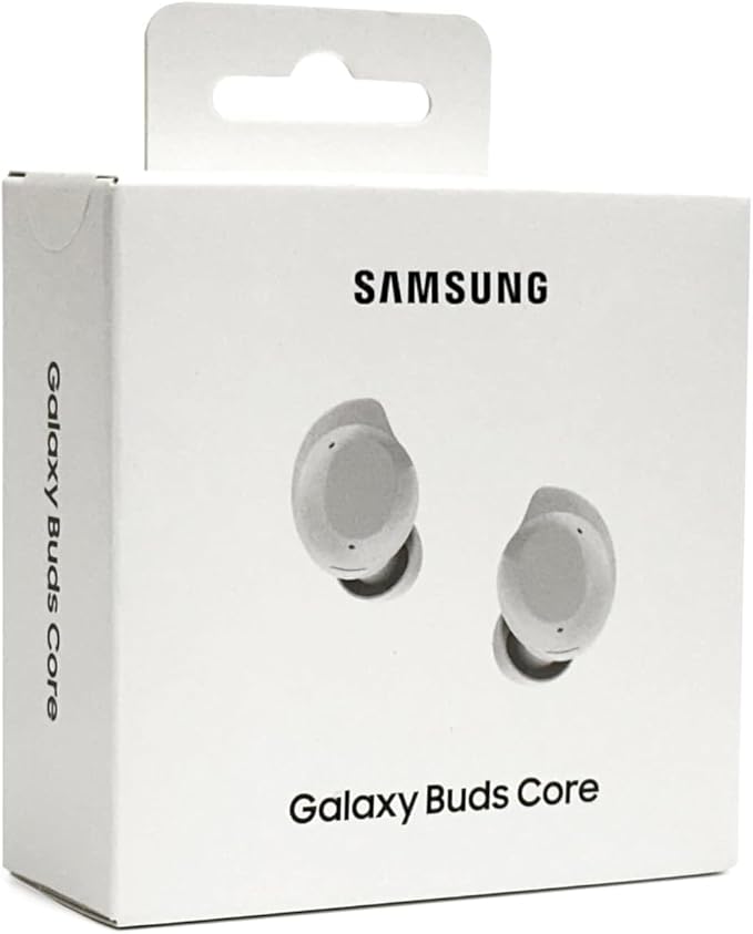 Samsung Galaxy Buds Core SM-R410 (2025) | Latin American Stock | Bluetooth 5.4 | Active Noise Cancelation | up to 35h Continuous Music Playblack - (White)