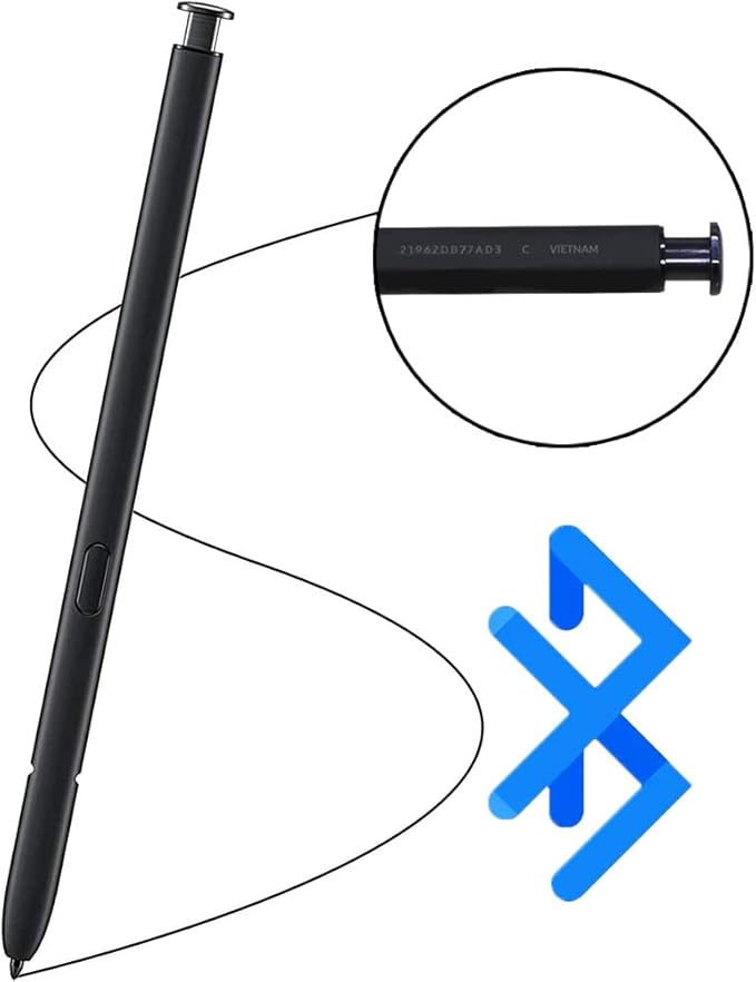 Galaxy S22 Ultra Pen with Bluetooth for Samsung Galaxy S22 Ultra 5G Stylus Pen Replacement with Remote Control for Samsung Galaxy S22 Ultra S Pen Phantom Black