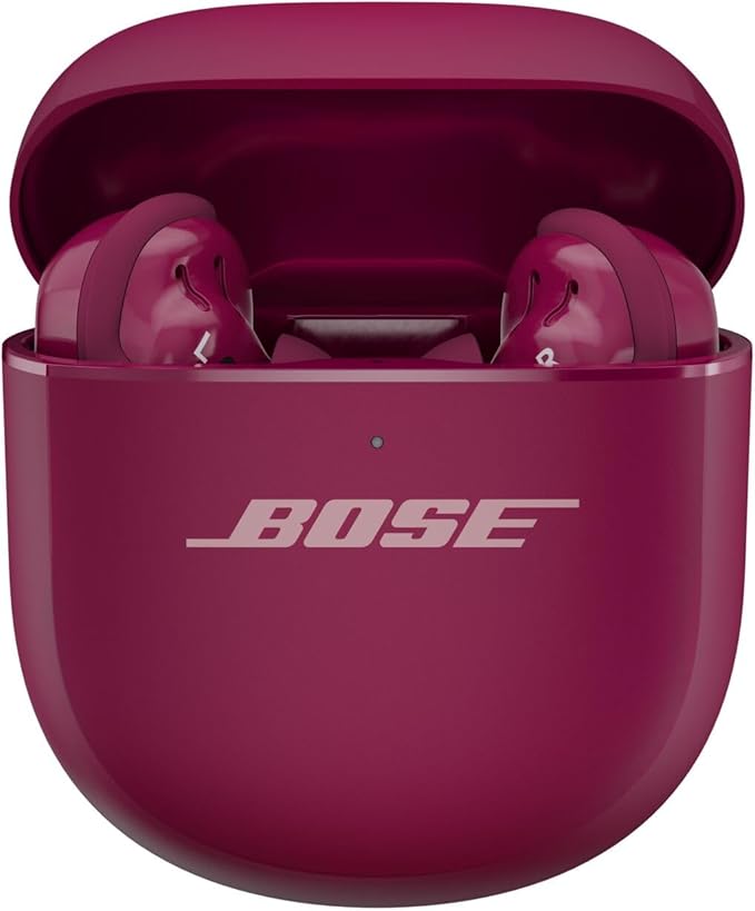 Bose QuietComfort Ultra Earbuds (2nd Gen) - Wireless Noise Cancelling Earbuds with Mic Immersive Audio USB-C Charging Up to 6 Hours Battery IPX4 Rating Deep Plum - Limited Edition Color