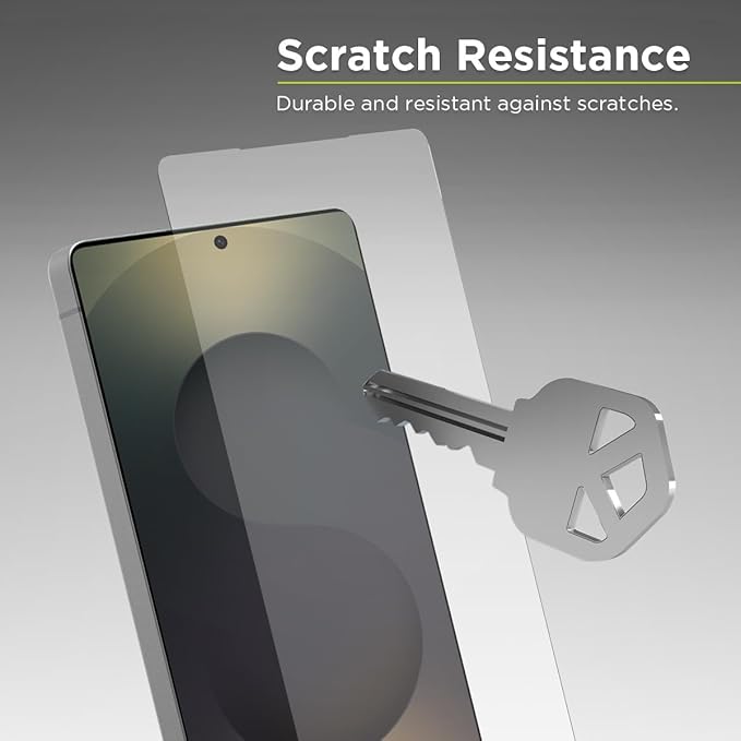 PureGear Maximum Clarity HD Tempered Glass Screen Protector for Samsung Galaxy S25 Ultra (2025) Fingerprint Sensor Compatibility Case Friendly Fit Lifetime Replacement (Self Alignment Installation