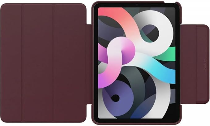 OtterBox - Symmetry Series 360 Case for 11 iPad Air M2/4th/5th Gen - Scratch Resistant Tablet Case with Adjustable Folio Sleek &amp Slim Design (Ripe Burgundy)