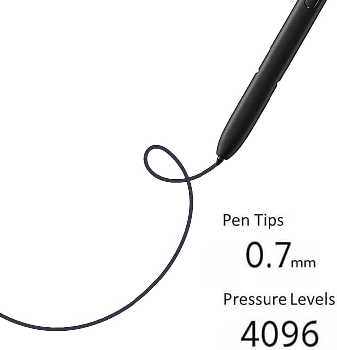Galaxy S23 Ultra S Pen for Samsung Galaxy S23 Ultra 5G Stylus Pen Touch S Pen Replacement with Bluetooth EJ-PS918(Phantom Black)
