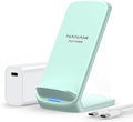 NANAMI Fast Wireless Charger 10W Max Wireless Charging Stand with PD20W Adapter Charger Compatible for iPhone 17/17 Air/17 Pro/17 Pro Max/16/15/14/13/12Samsung Galaxy S26/S25/S24/S23/S22/S21/Note 20