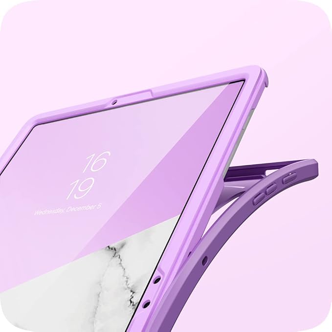 i-Blason Cosmo Case for Samsung Galaxy Tab S7 FE 12.4 2021 Release Case Full-Body Trifold with Built-in Screen Protector Protective Smart Cover with Auto Sleep/Wake &amp Pencil Holder (Ameth)