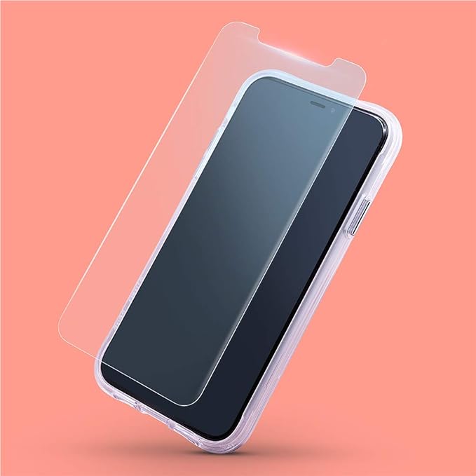 Case-Mate iPhone 12 Pro/iPhone 12 Screen Protector - Anti Scratch &amp Shatter Proof - 9H Tempered Glass 6.1 with Sensitive Touch High Clarity Case Friendly Easy Apply