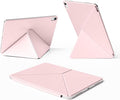 for iPad A16 Case iPad 11th/10th Generation Case (2025/2022) Removable Magnetic Cover Ultra Slim Shockproof Adjustable Portrait/Landscape Stand with Raised Screen View Auto Sleep/Wake Pink