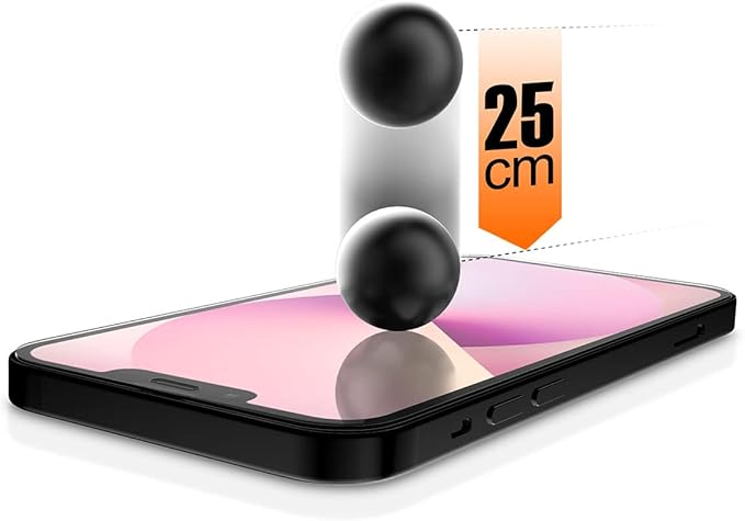 ITSKINS Hybrid // Glass Cell Phone Screen Protector with Eco-Friendly Alignment Tool Tempered Glass Screen Protector Easy Installation Scratch Resistant and Bubble Free - iPhone 13/13 Pro