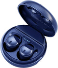 Invisible Sleep HeadphonesSleep Earbuds for Side SleepersSmall Comfortable Fit Noise Blocking Sleeping Ear BudsBluetooth 5.3 Wireless Earbuds in-Ear Ear Buds for Sleeping Working (Blue)