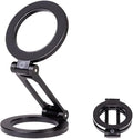 Premium Magnetic Phone Stand for MagSafe iPhone &amp Android Foldable Dual-Sided Magnetic Holder with Multiple Adjustment Points Mount for Any Magnetic Surface – Home Office &amp Travel