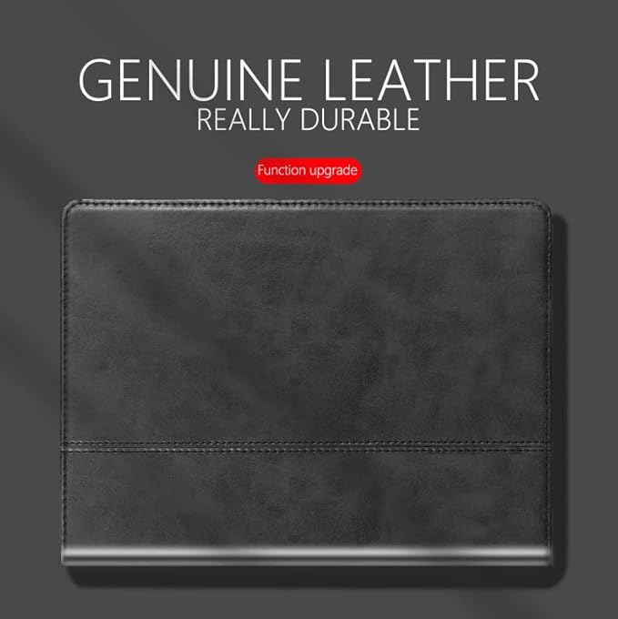 for Ipad Case 10.2-inch 9th/8th/7th Gen 2021/2020/2019 Genuine Leather Cover Protective ShellAuto Wake/Sleep.Black